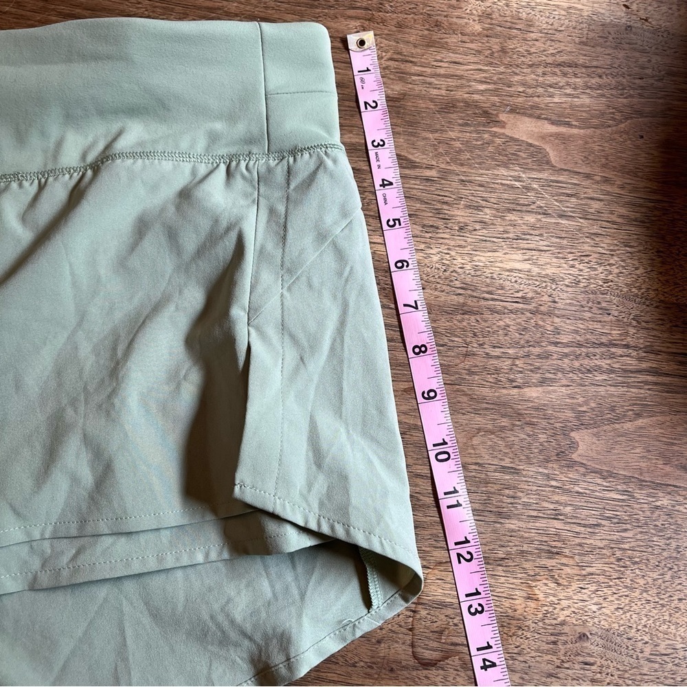 Calia Kick it Up Performance Athletic Shorts Sage Green NWT Size XXL - Picture 6 of 6